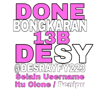 👍 emoji Desy (@Desrayfy223) Telegram sticker 13 of 71