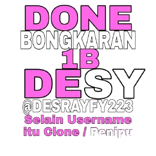 👍 emoji Desy (@Desrayfy223) Telegram sticker 1 of 71