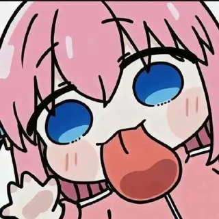 👅 emoji Chibi 👅 :: @CuteStickerStore Telegram sticker 12 of 20