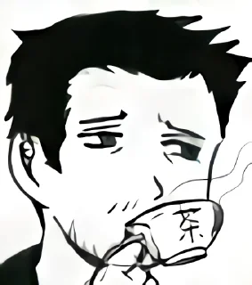 ☕️ emoji 東雲废品研究所 Telegram sticker 9 of 14