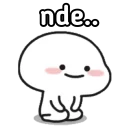 ✨ emoji Small Bean Want to Say Telegram sticker 5 of 29
