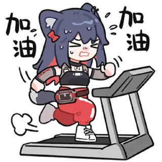 Sticker from 缄默小娜2 @zhaxia_cn