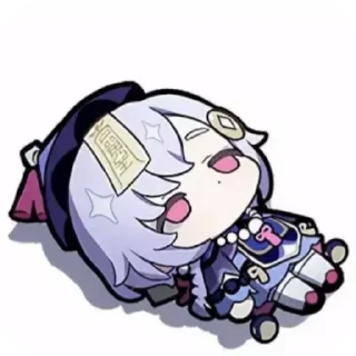 🫠 emoji AwokAwok 🪓🙂🛡 Telegram sticker 16 of 120
