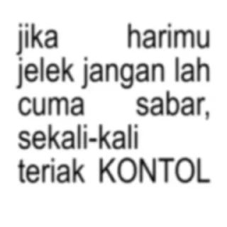 📝 emoji kata-kata hari ini [ @jobebellinghamn ] Telegram sticker 23 of 40
