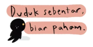 ✍ emoji Nanti Kita Cerita Tentang Hari Ini @waesticker Telegram sticker 8 of 9