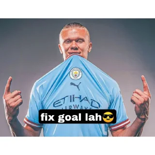 Sticker from Yan • Man City