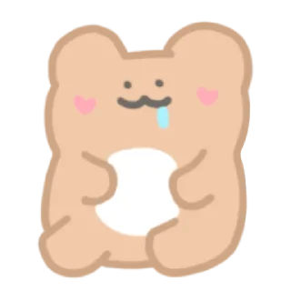🐻 emoji ⌗ Boong Boong Bear ┊͙ @slyhterin Telegram sticker 6 of 41