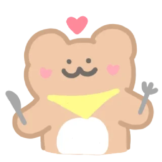 🐻 emoji ⌗ Boong Boong Bear ┊͙ @slyhterin Telegram sticker 17 of 41