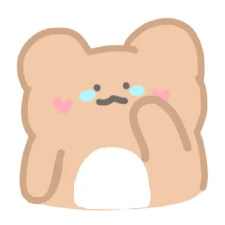 🐻 emoji ⌗ Boong Boong Bear ┊͙ @slyhterin Telegram sticker 22 of 41