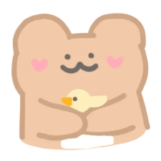 🐻 emoji ⌗ Boong Boong Bear ┊͙ @slyhterin Telegram sticker 23 of 41