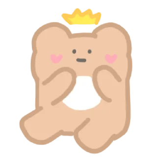 🐻 emoji ⌗ Boong Boong Bear ┊͙ @slyhterin Telegram sticker 8 of 41