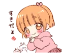 🙃 emoji Sticker of a boy and a girl!(Girls side) @bistic Telegram sticker 20 of 32