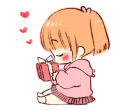 🎁 emoji Sticker of a boy and a girl!(Girls side) @bistic Telegram sticker 22 of 32