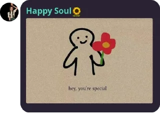 🌸 emoji Happy Soul Telegram sticker 9 of 11