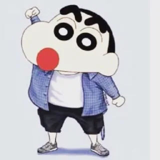 ☺️ emoji Shinchan Telegram sticker 9 of 42