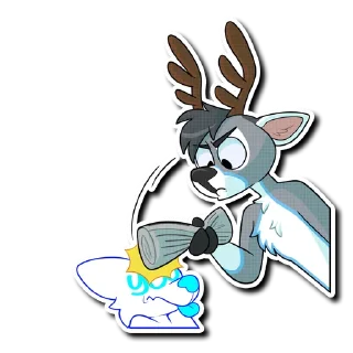 Sticker from Riley the Deer
