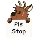 🚫 emoji Axo the Deer Telegram sticker 10 of 13