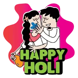 🥰 emoji Holi • @simhasthabot Telegram sticker 5 of 75
