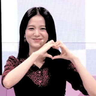 👛 emoji @lvoejisoo as Kim Jisoo Telegram sticker 24 of 95