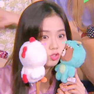 🩰 emoji ʚ @stuffiespie as kim jisoo. ✰ Telegram sticker 7 of 36