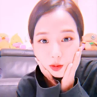 🩰 emoji ʚ @stuffiespie as kim jisoo. ✰ Telegram sticker 22 of 36