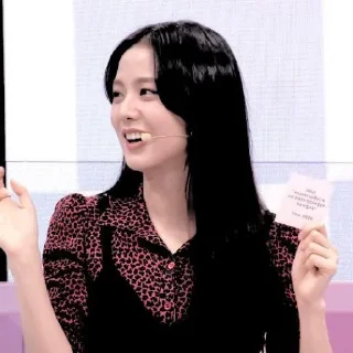 👛 emoji @lvoejisoo as Kim Jisoo Telegram sticker 17 of 95