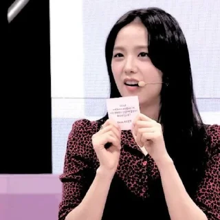 👛 emoji @lvoejisoo as Kim Jisoo Telegram sticker 14 of 95