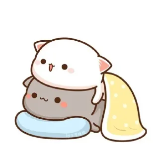 🛌 emoji Cutie Cat ❤ @Imrohitkashyap7 Telegram sticker 5 of 120