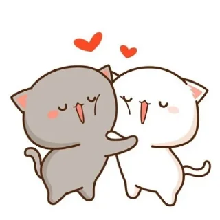 🤗 emoji Cutie Cat ❤ @Imrohitkashyap7 Telegram sticker 17 of 120