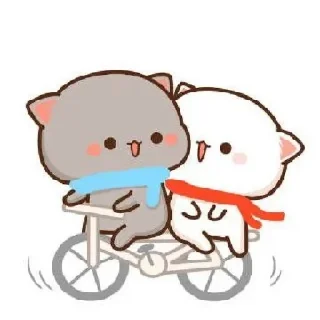 🚲 emoji Cutie Cat ❤ @Imrohitkashyap7 Telegram sticker 22 of 120