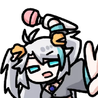 🤒 emoji CremePuff @zhaxia_cn Telegram sticker 14 of 64