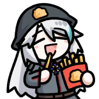 😋 emoji CremePuff @zhaxia_cn Telegram sticker 17 of 64