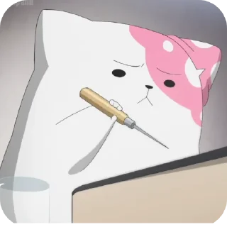 😞 emoji kinoko inu & kozame Telegram sticker 6 of 102