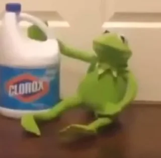 🐸 emoji Kermit Telegram sticker 17 of 25