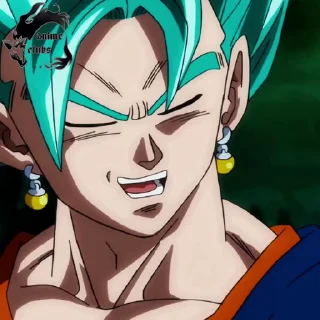 😏 emoji VEGITO (@animeclubs11) Telegram sticker 5 of 16