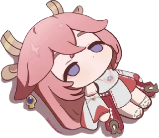 Sticker from genshin stickers