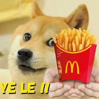 🍟 emoji Cheems | @tarahume | @StickerXtara Telegram sticker 22 of 39