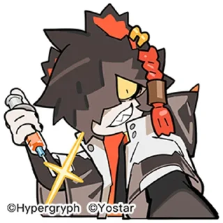 😁 emoji All Arknight 2 Telegram sticker 17 of 109