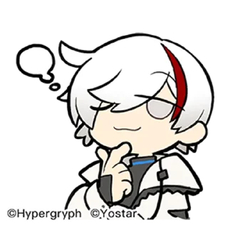 ☹️ emoji All Arknight 2 Telegram sticker 12 of 109