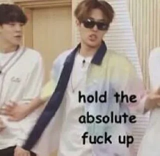 Sticker from ATEEZ MEMES