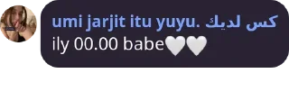 💌 emoji ini jarjit tapi ini yuyu Telegram sticker 12 of 83