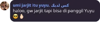 🤍 emoji ini jarjit tapi ini yuyu Telegram sticker 11 of 83