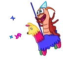🥳 emoji Party @PunjabiSticker Telegram sticker 23 of 50