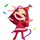 🎉 emoji Party @PunjabiSticker Telegram sticker 16 of 50