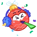 🥳 emoji Party @PunjabiSticker Telegram sticker 6 of 50