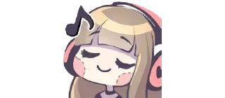 😌 emoji Mori's Cute Pack Telegram sticker 16 of 17