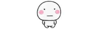 😐 emoji Mori's Cute Pack Telegram sticker 17 of 17