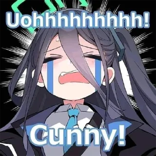 😭 emoji Arona's Hideout Live Reaction Telegram sticker 13 of 120