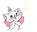 😊 emoji Disney Marie @stickerscar Telegram sticker 8 of 24