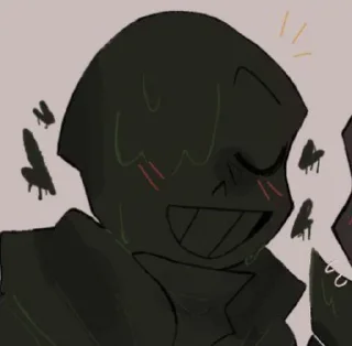 🌑 emoji Nightmare!Sans2 Telegram sticker 20 of 120